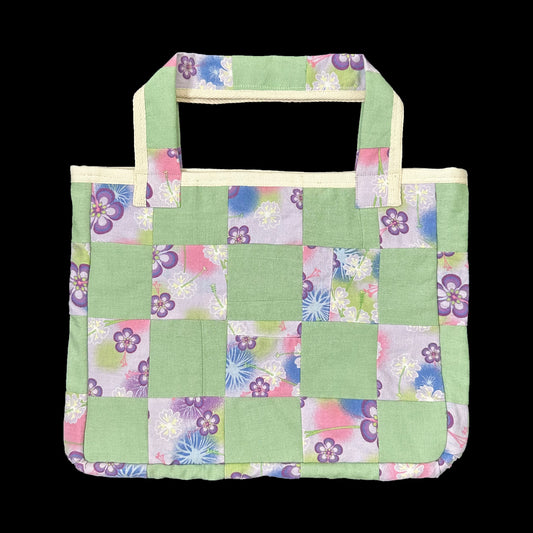 Upcycled Patchwork Bag - #082305