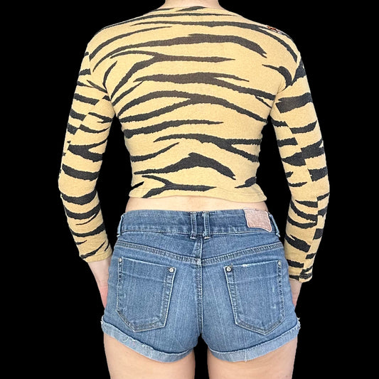 Hysteric Glamour Animal Print Long Sleeve (fits XS)