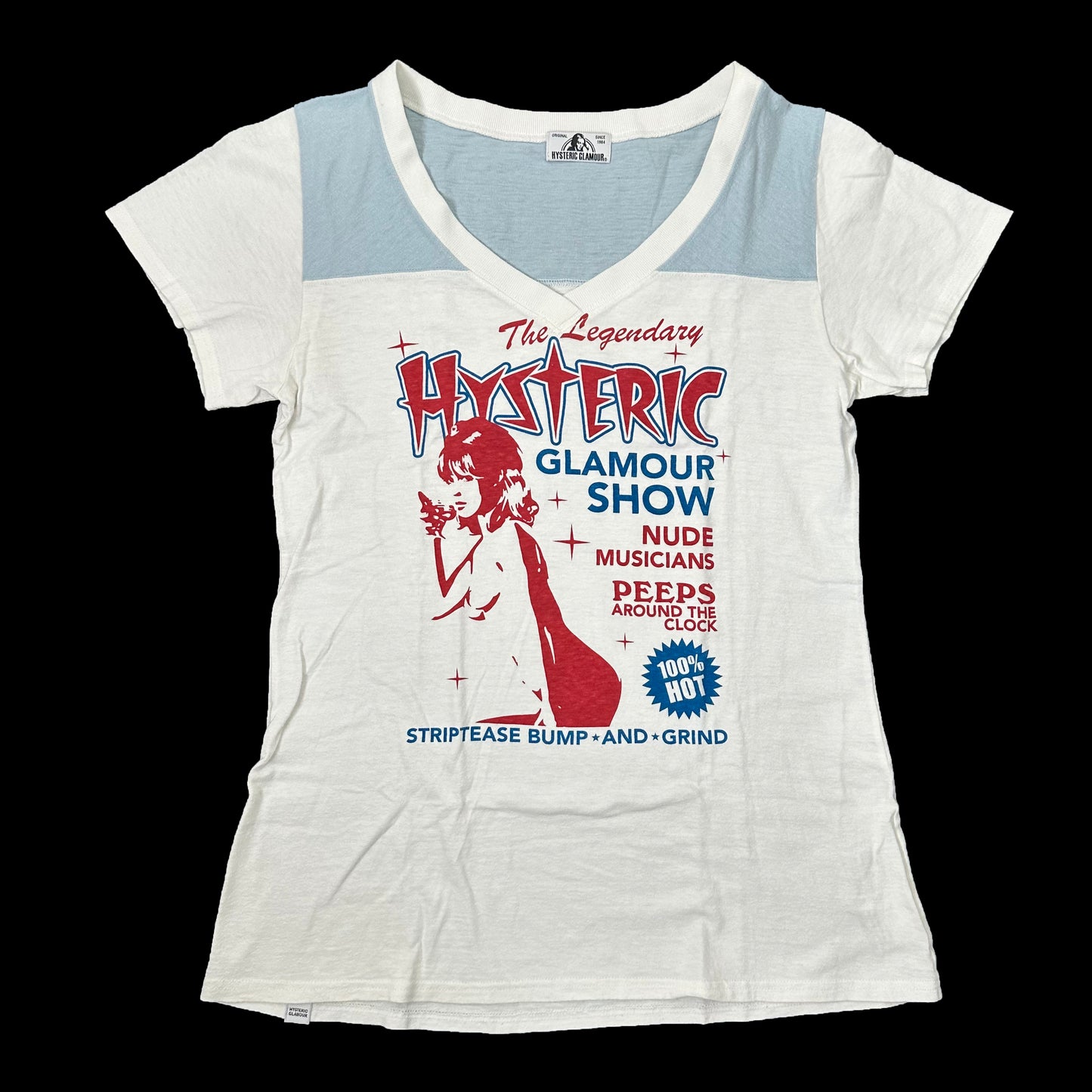 Hysteric Glamour “The Legendary Hysteric Show” Pinup Tee (Fits S-M)