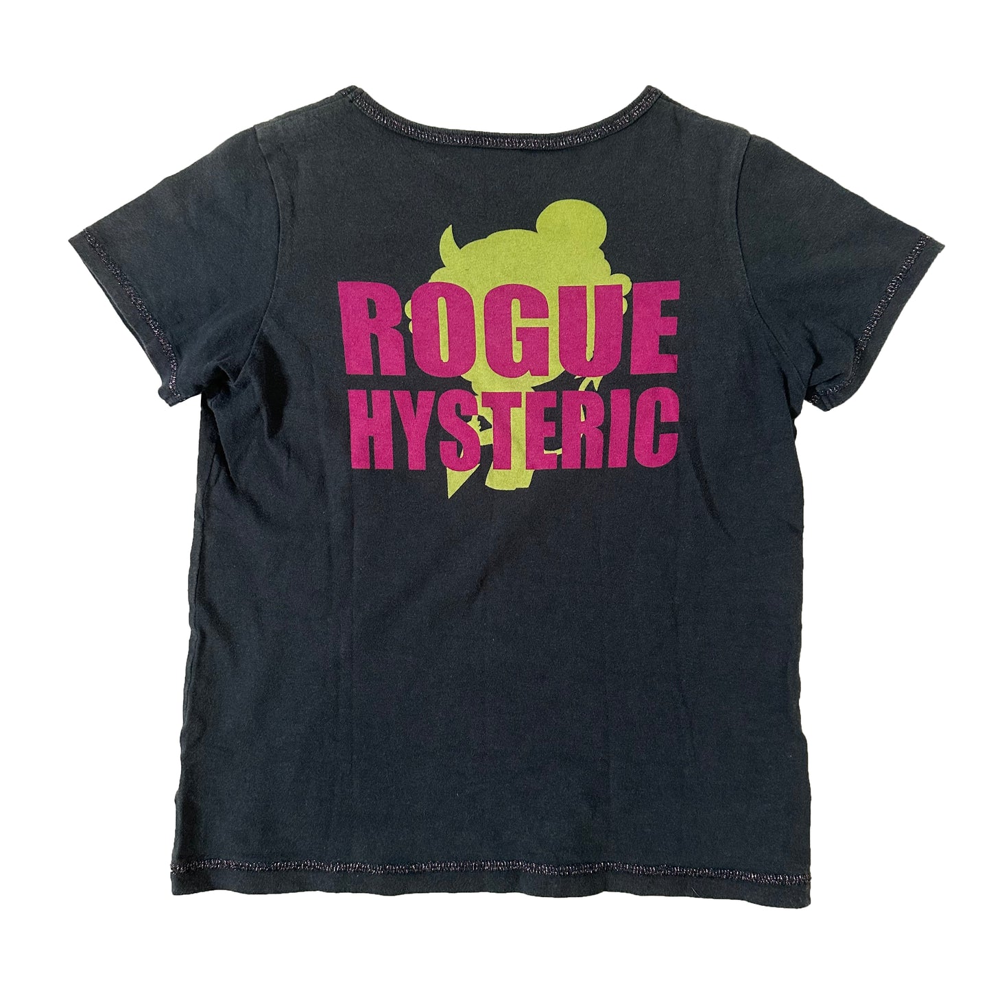 Hysteric Glamour “66 Rogue Hysteric” Grunge Baby Tee (Fits XS-S)