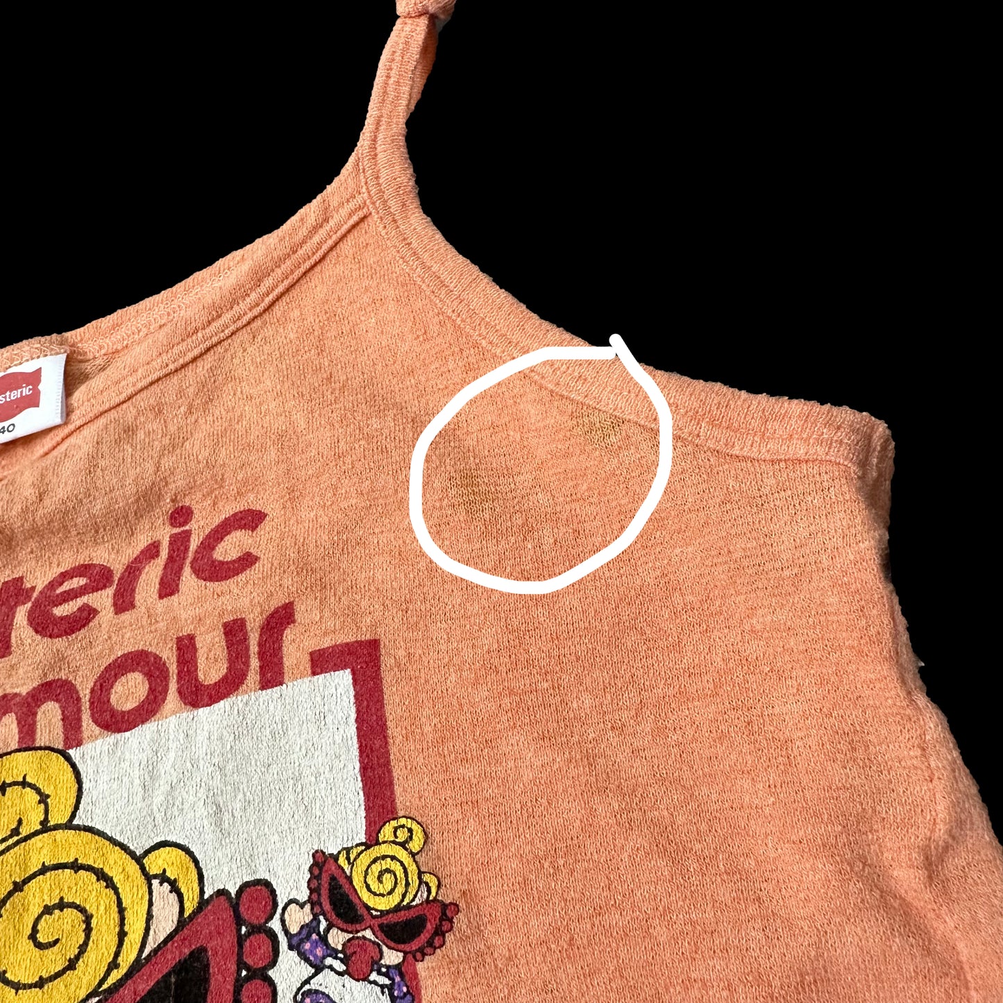 Hysteric Glamour Puppet Show Tank Top (Fits S-M)