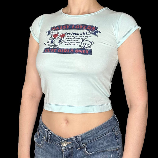 Daisy Lovers Japan Baby Tee (Fits XS)