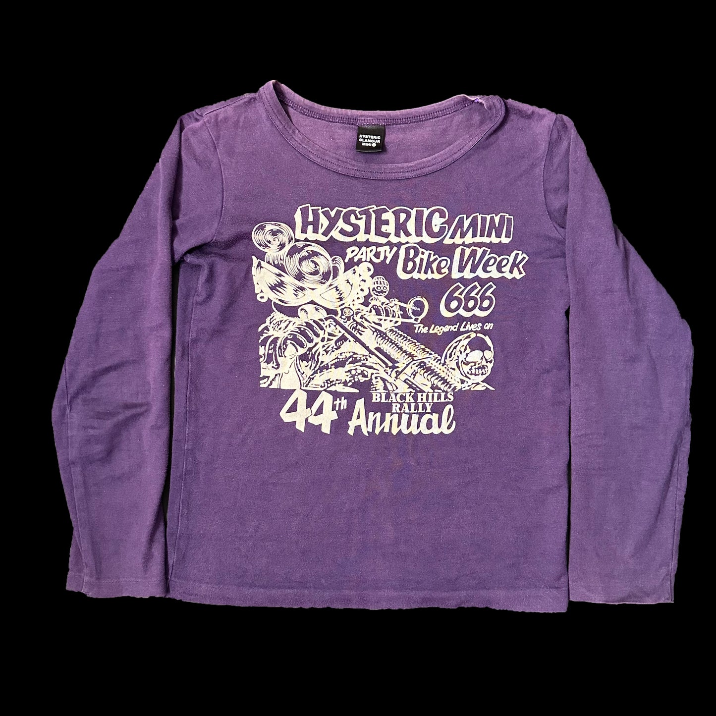 Hysteric Glamour Mini Bike Week Long Sleeve (fits XS)