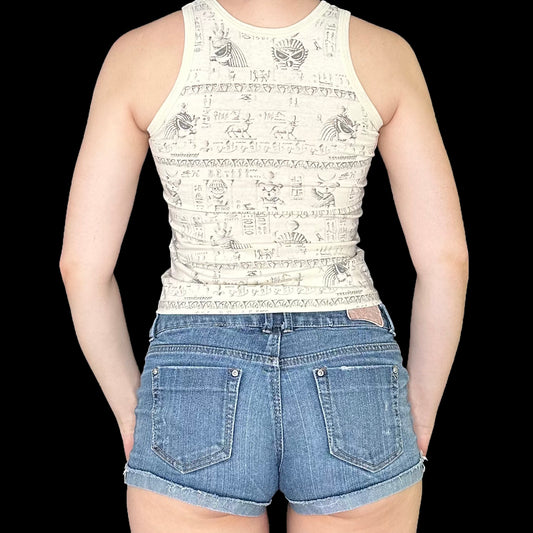Hysteric Hieroglyphics Tank Top (Fits XXS-XS)