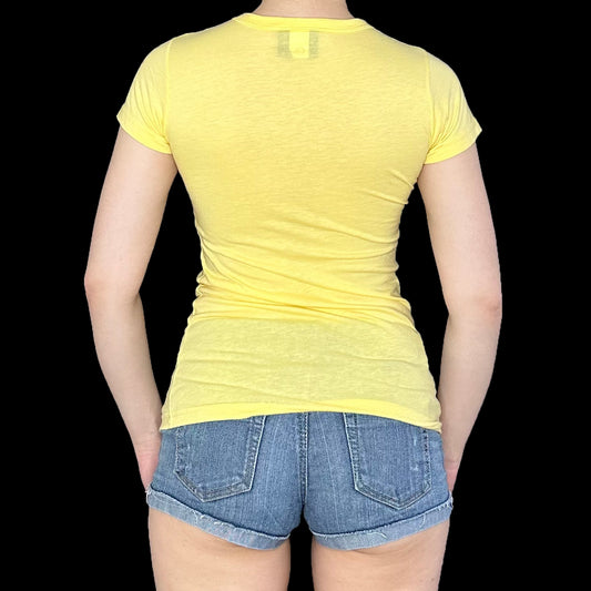 Y2K Lemon Head Junk Food Baby Tee (S)