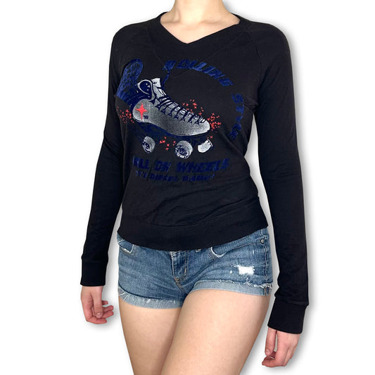 Diesel “Hell On Wheels” Rollerskate Long Sleeve (XS)