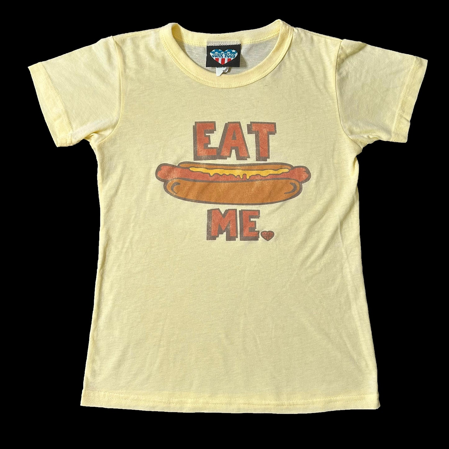 Y2K Junk Food “Eat Me” Baby Tee (M)
