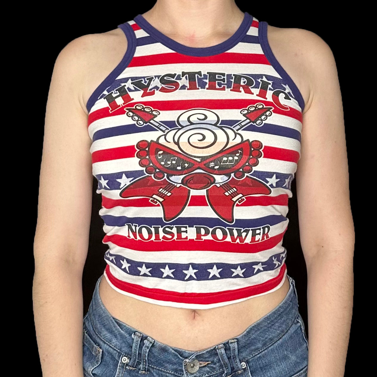 Hysteric Glamour Mini Noise Power Tank (Fits XS)