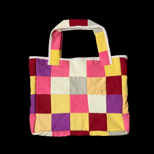 Upcycled Patchwork Bag - #072302