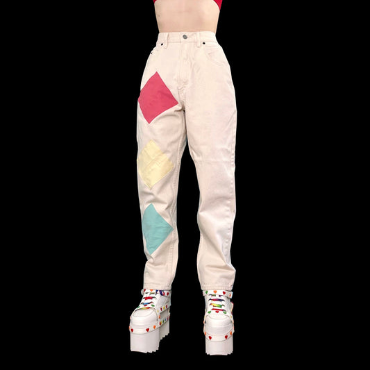 Upcycled Jeans Size 27” - #062302