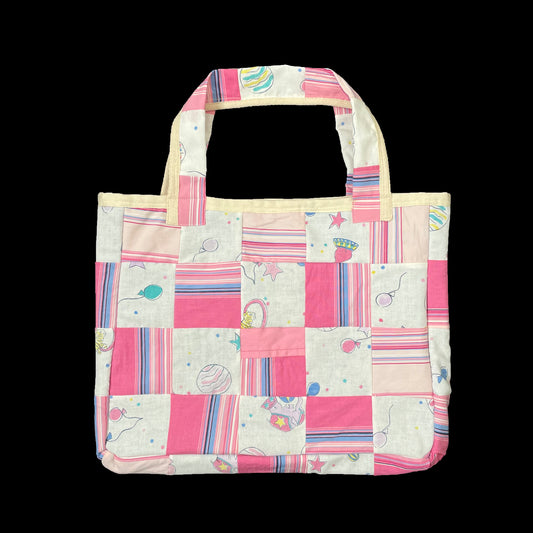 Upcycled Patchwork Bag - #082301