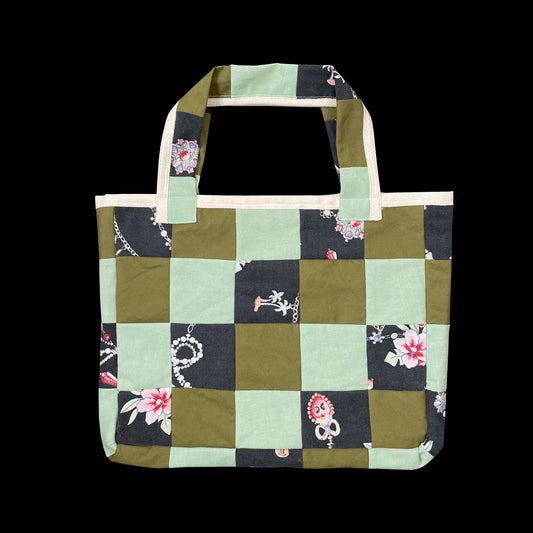 Upcycled Patchwork Bag - #082302