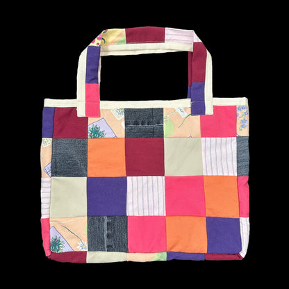 Upcycled Patchwork Bag - #082304