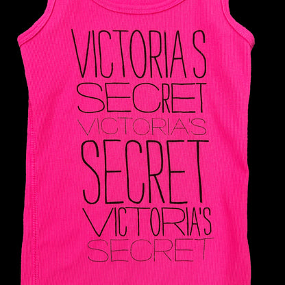 Y2K Hot Pink Victoria’s Secret Tank Top (S)