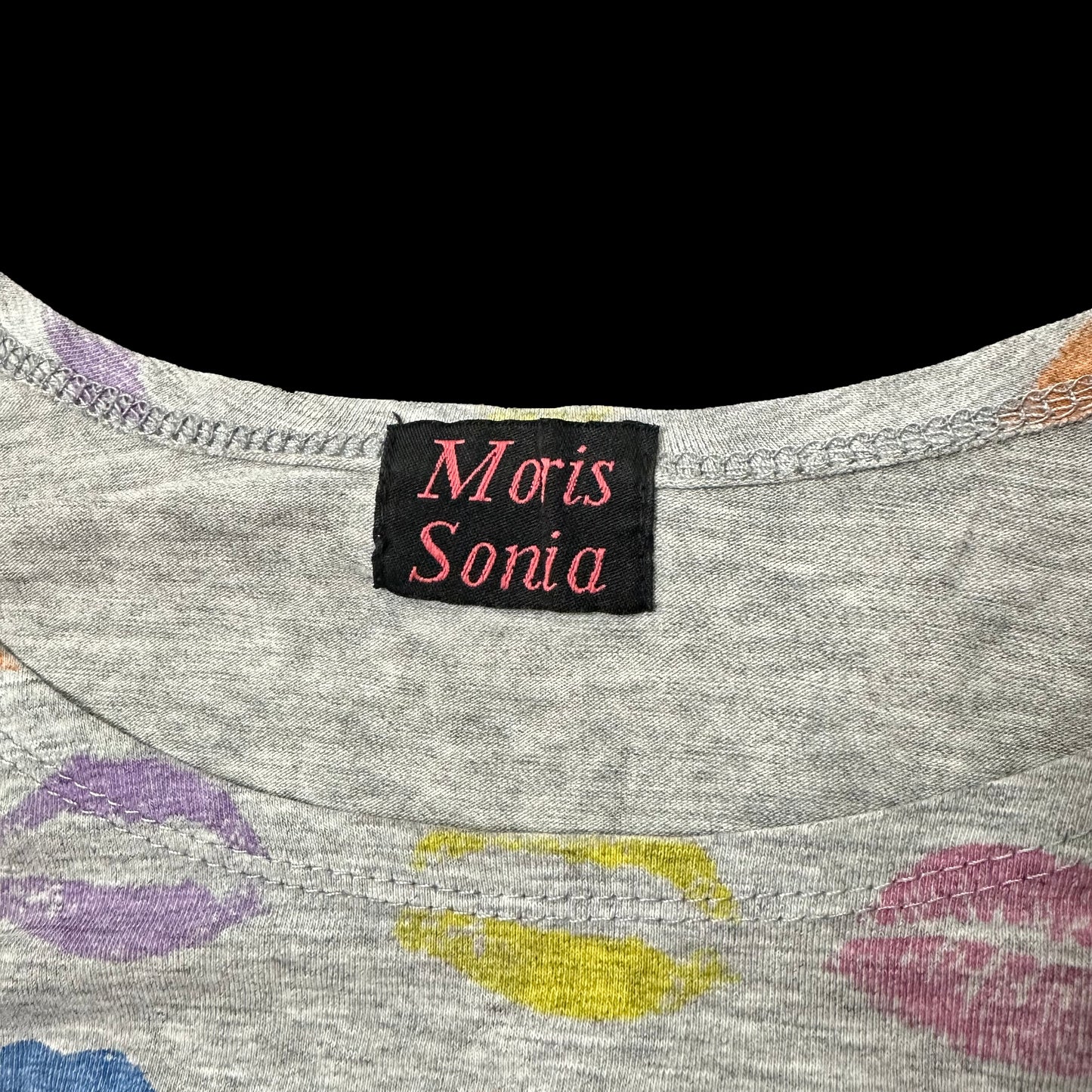 J-Fashion Rainbow Lips Tank Top (Fits S-L)