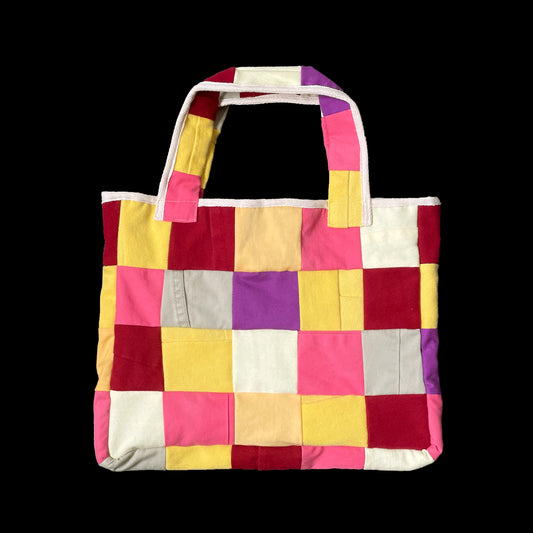 Upcycled Patchwork Bag - #072302