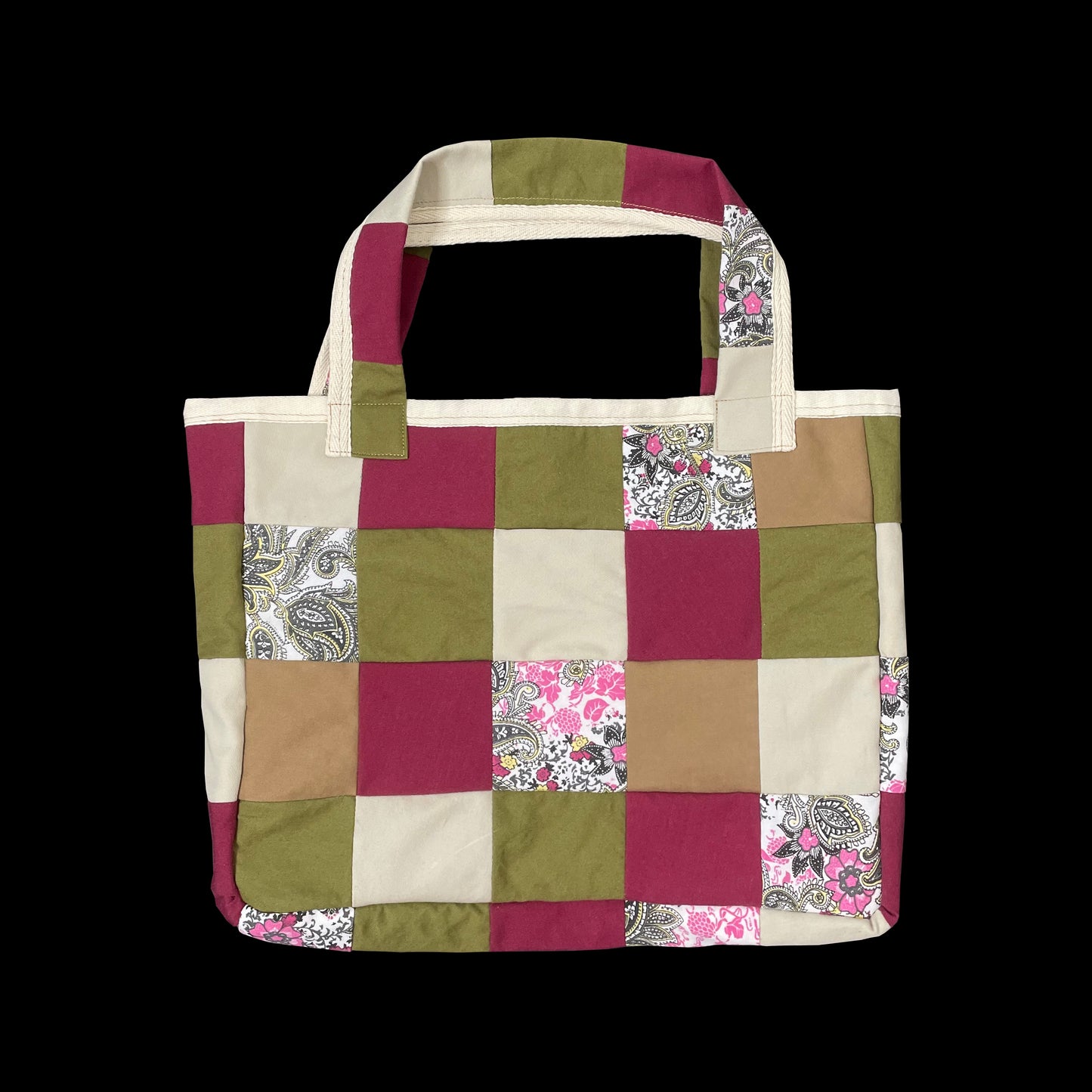 Upcycled Patchwork Bag - #072307