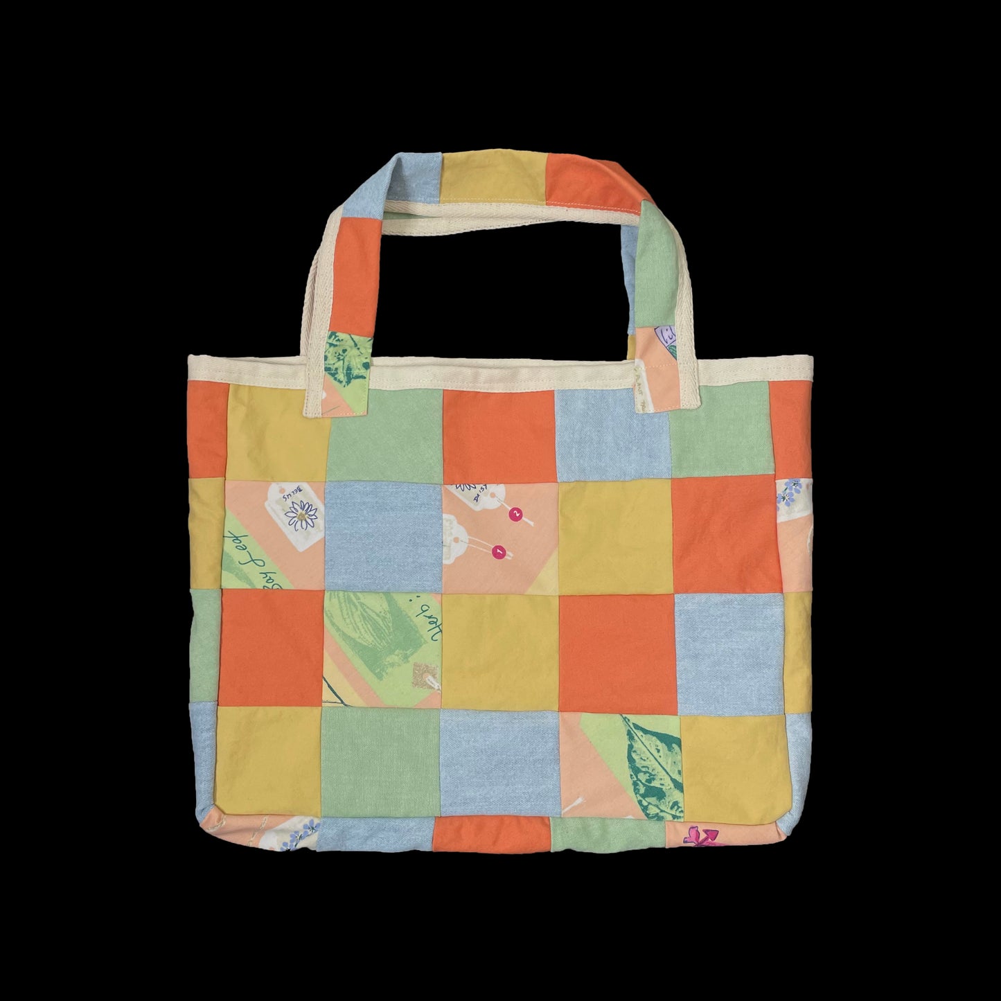 Upcycled Patchwork Bag - #072308