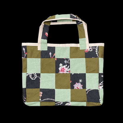 Upcycled Patchwork Bag - #082302