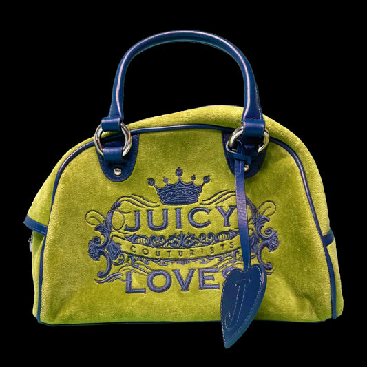 Y2K Green Juicy Couture Bowler Bag