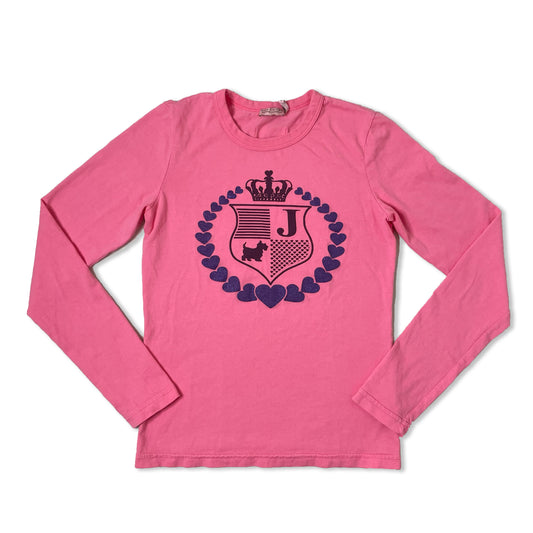 Y2K Bubblegum Pink Juicy Couture Long Sleeve (S)